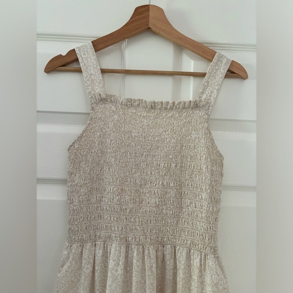 Everlane Floral Smocked Dress - Picture 2 of 6